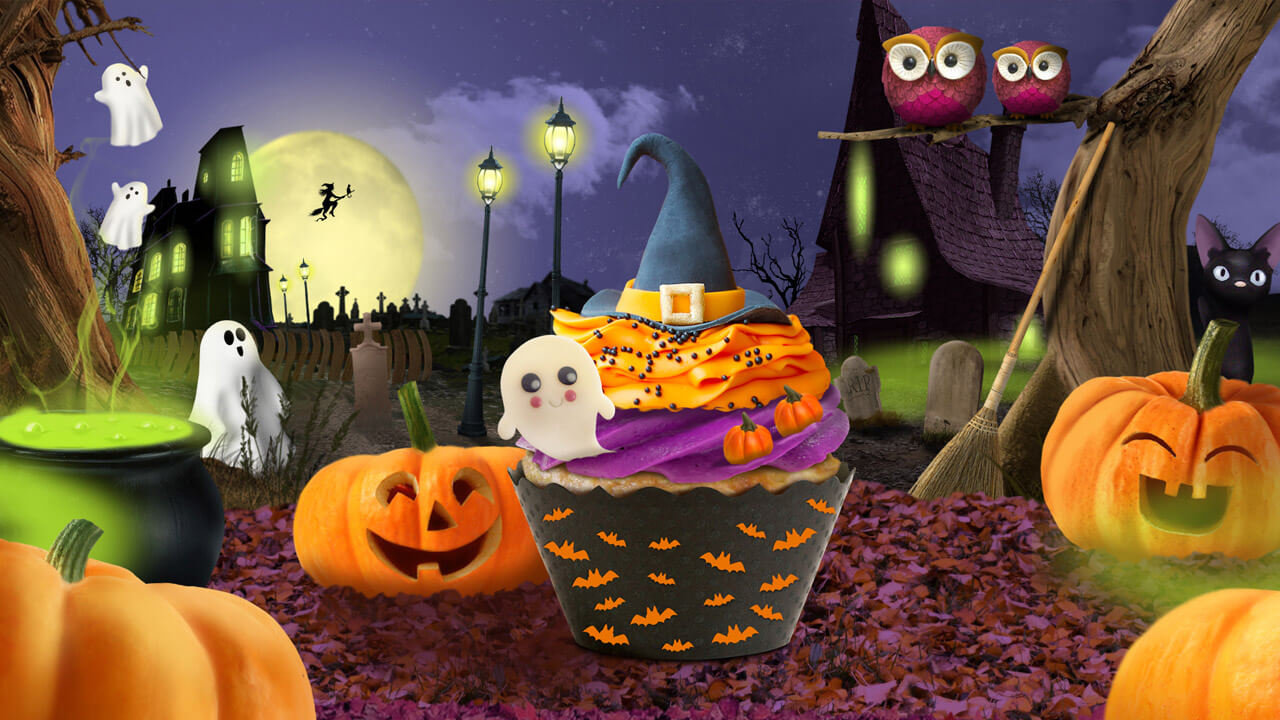 VER RECETAS CUPCAKE HALLOWEEN